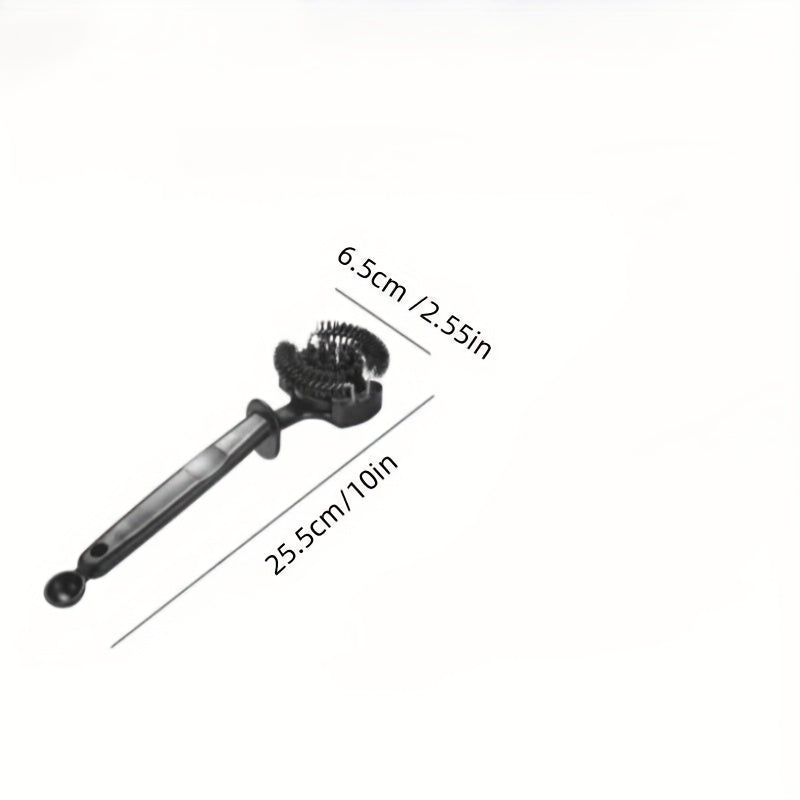 Coffee Machine Brush Cleaner with Removable 51/58mm Round Brushes for Espresso Group Head