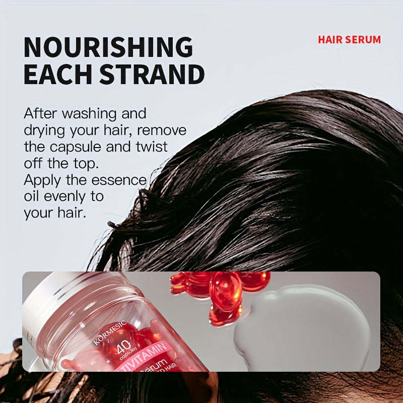 Unisex Hair Care Essential Oil Hair Essence with Vitamins for Fragrance