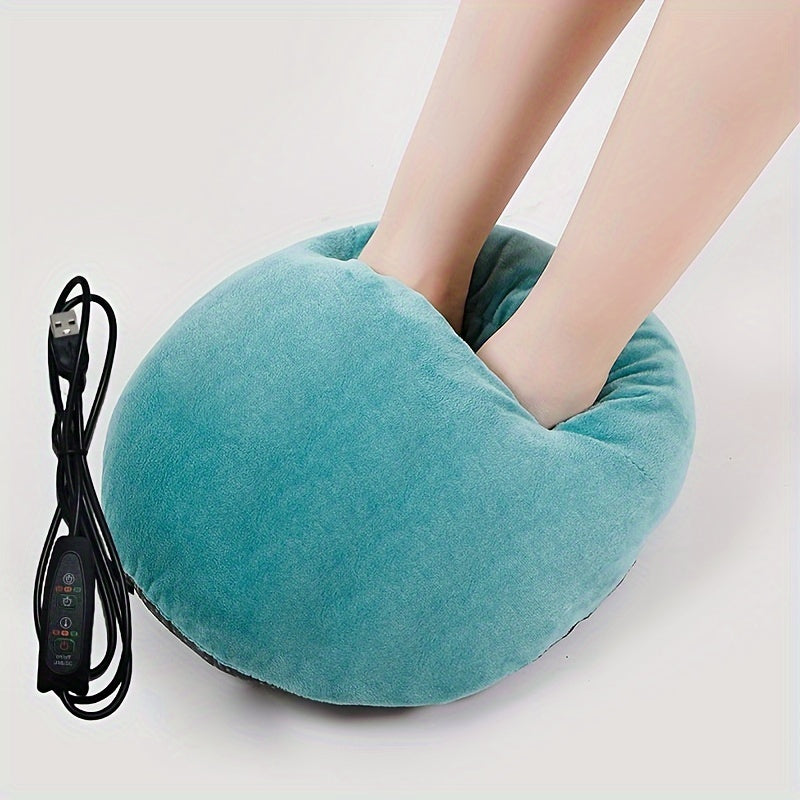 USB Foot Warmer Heater for Shoes Office Electric Shoe Warmer with Timer