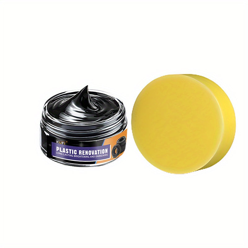 Plastic Renovation Wax For Cars Bikes Motorcycle Scratch Repair Brightener