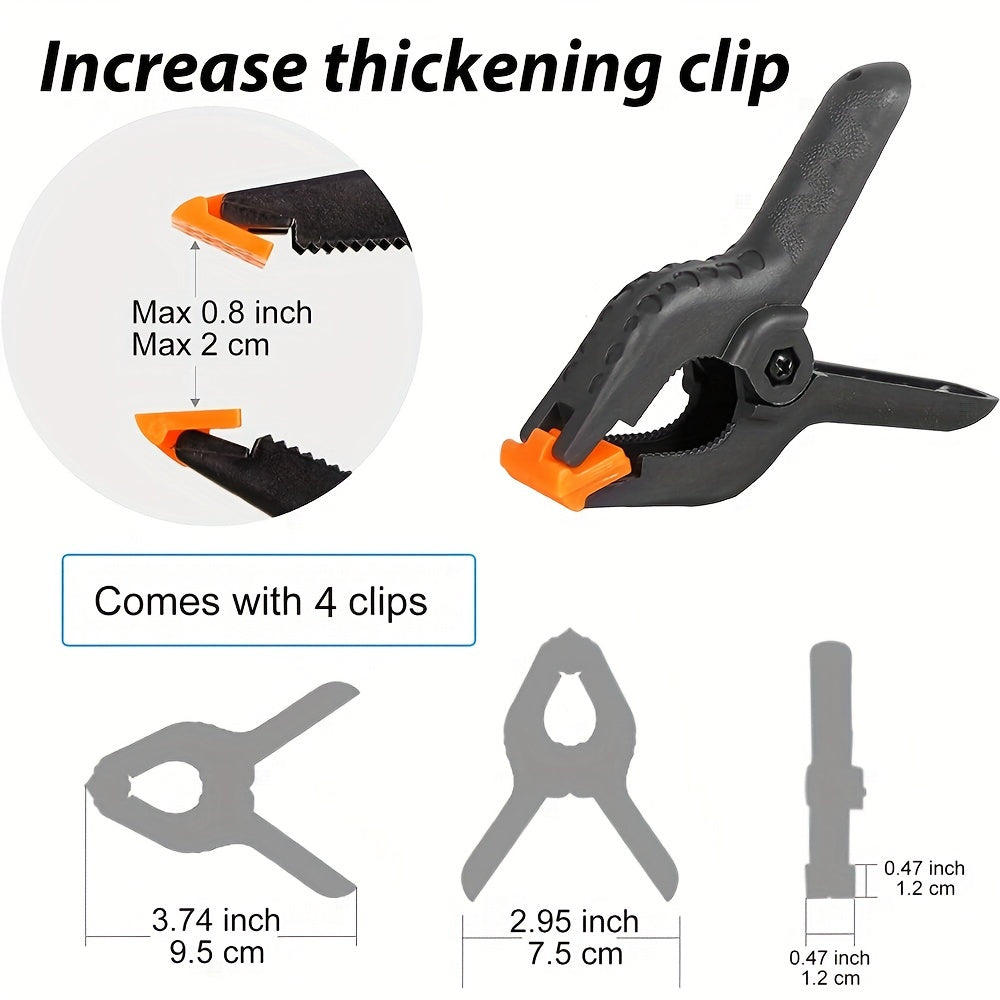 Heavy-Duty Backdrop Support System 2m x 2m for 6ft x 6ft Backdrops