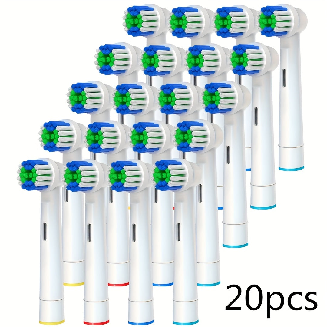 4 Pack Soft Dupont Bristle Toothbrush Replacement Heads for Electric Toothbrushes