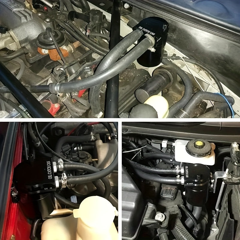 300ml Aluminum Oil Catch Can with Air Filter for Car Modification