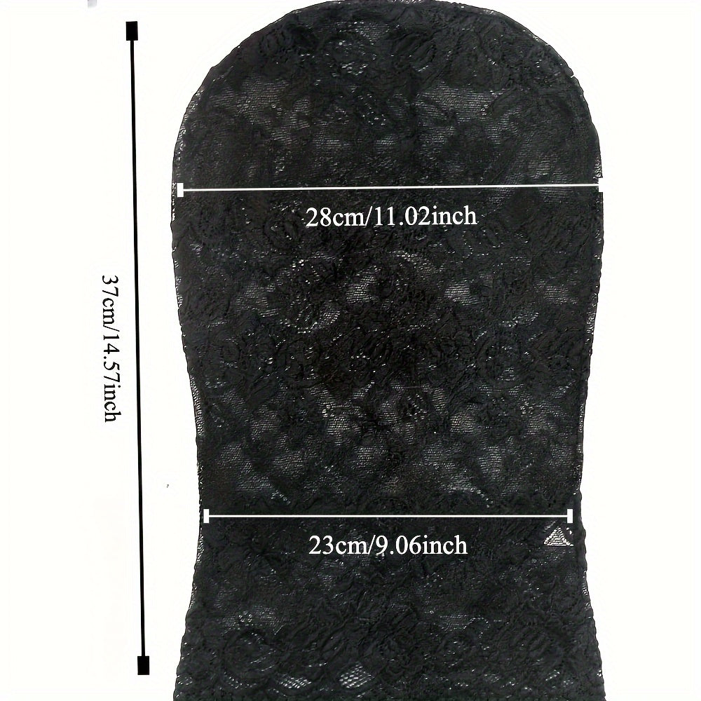 Элегантная 1PC Лицевая кружевная маска для кожи, тканевая маска для Хэллоуина, маскарадная вечеринка, вуаль