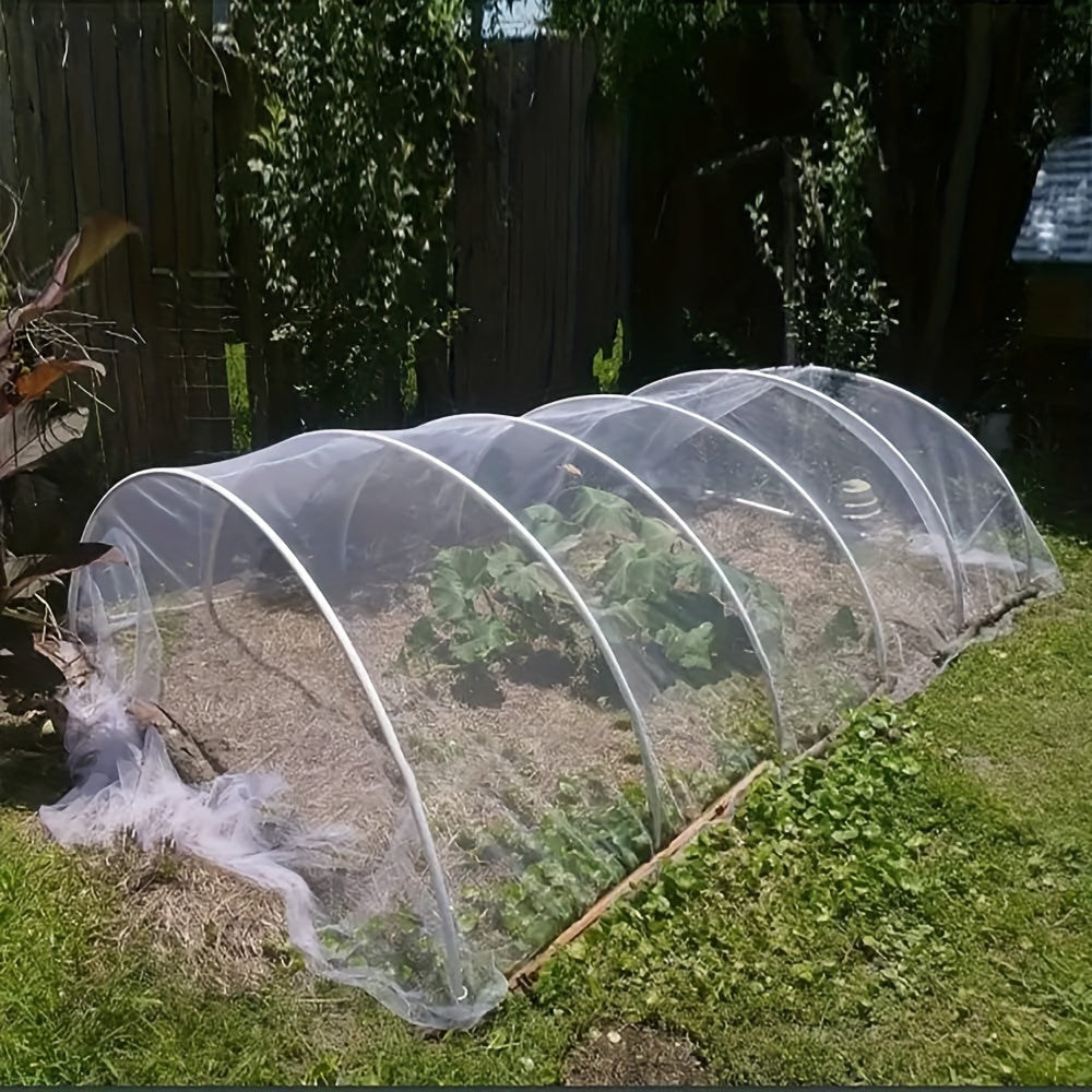 Garden Insect Netting 60 Mesh HDPE Transparent Bug Barrier for Plants