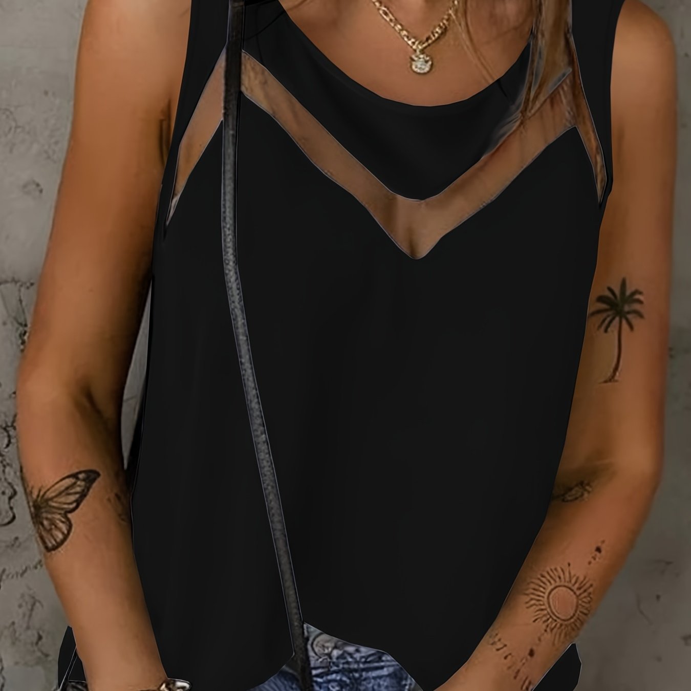 Women's Stretchy Solid Color Casual Sweater Vest for Spring Summer Autumn