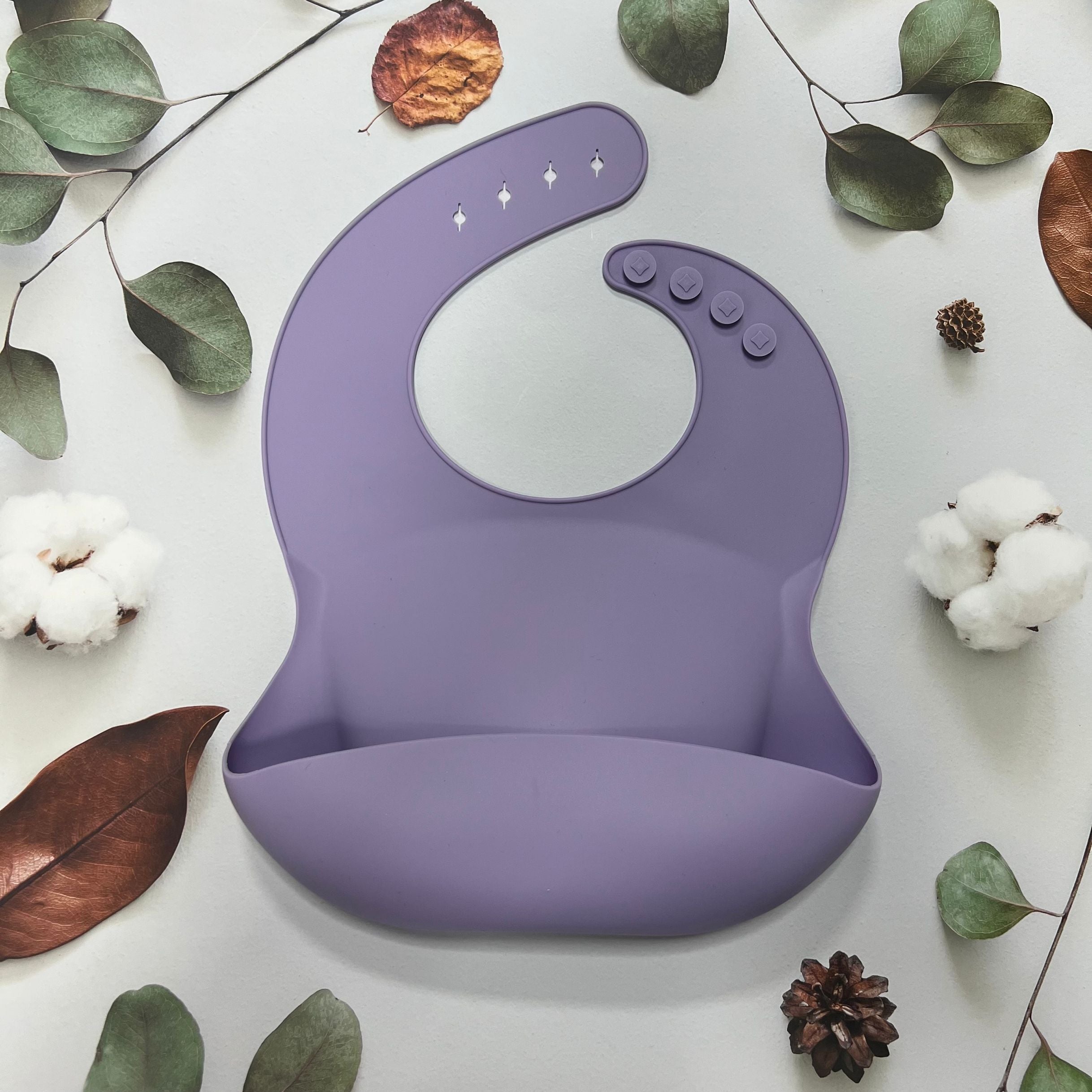 Baby Bibs for Babies and Toddlers Waterproof Soft BPA Free Adjustable Unisex