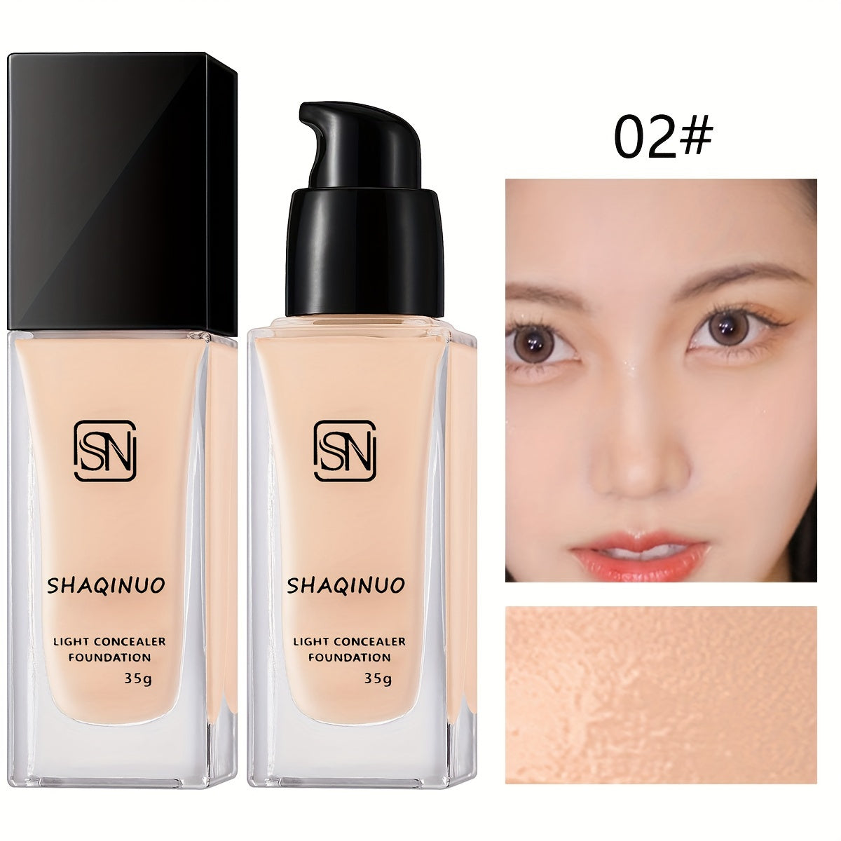 Hydrating Waterproof BB Cream Foundation for All Skin Tones with Pore Minimization