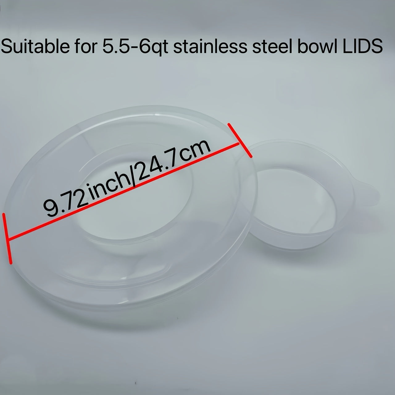 1 та бўлак учун шаффоф қопқоқ, 5.5-6 кварт аралаш қўлламалари бўлган ошхона миксерларига мос келади. Бу вертикал аралаш қўлламаси қопқоқи ингридиентларнинг чиқиб кетишини олдини олади ва машинада ювиш учун хавфсиз.