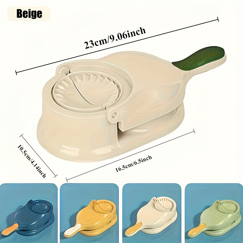 2-в-1 ручной пресс для пельменей и теста для домашних пельменей