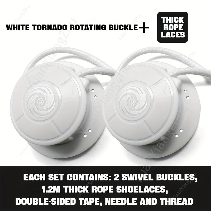 Adult Elastic No Tie Shoelaces With Swivel Buckle for Sneakers