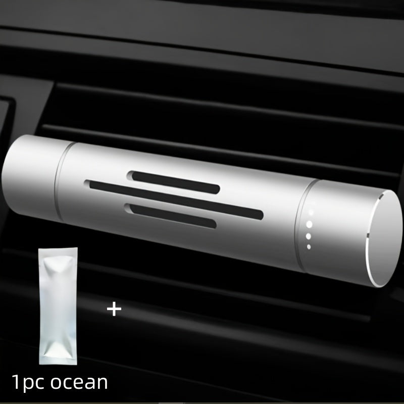 Avtomobil ventilatsiya klipi diffuzeri 5 ta aromat tayoqchasi bilan asosiy yog'li havo tozalovchi
