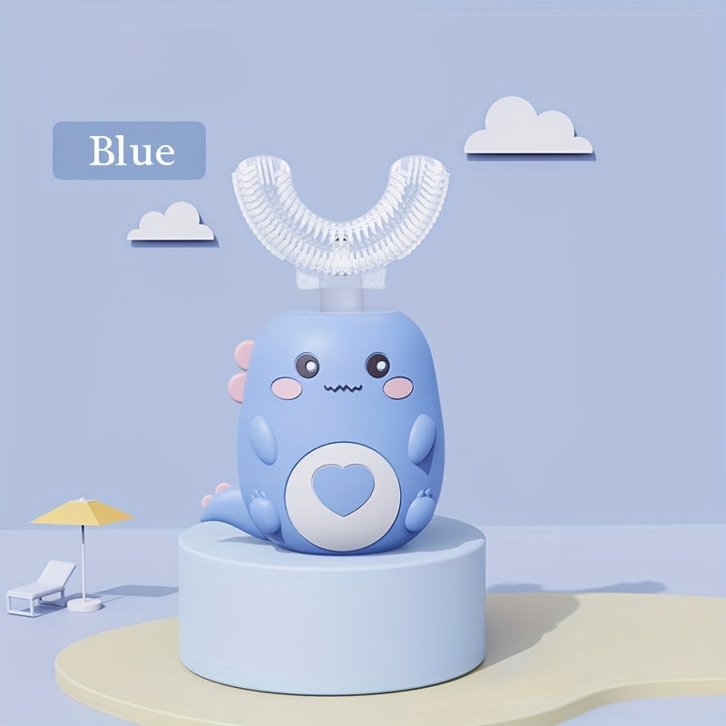 Electric Children's Sonic Toothbrush with 3 Cleaning Modes and Food-Grade Silicone