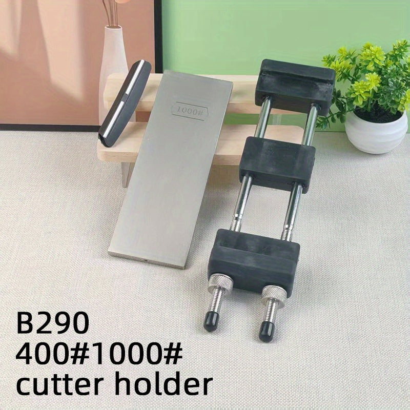 Aniq kesish uchun qattiq burchak tutgichi va asal honeycomb qirqish yuzasi bilan mustahkam pichoq silliqlash qurilmasi.