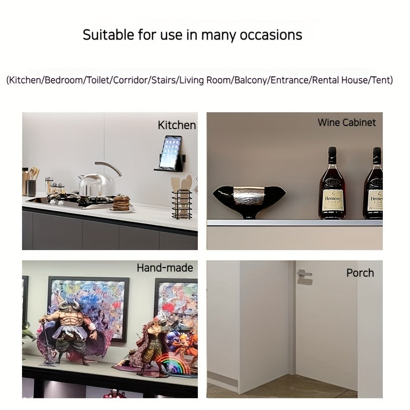 Rechargeable LED Cabinet Light with Magnetic Suction for Staircases and Hallways