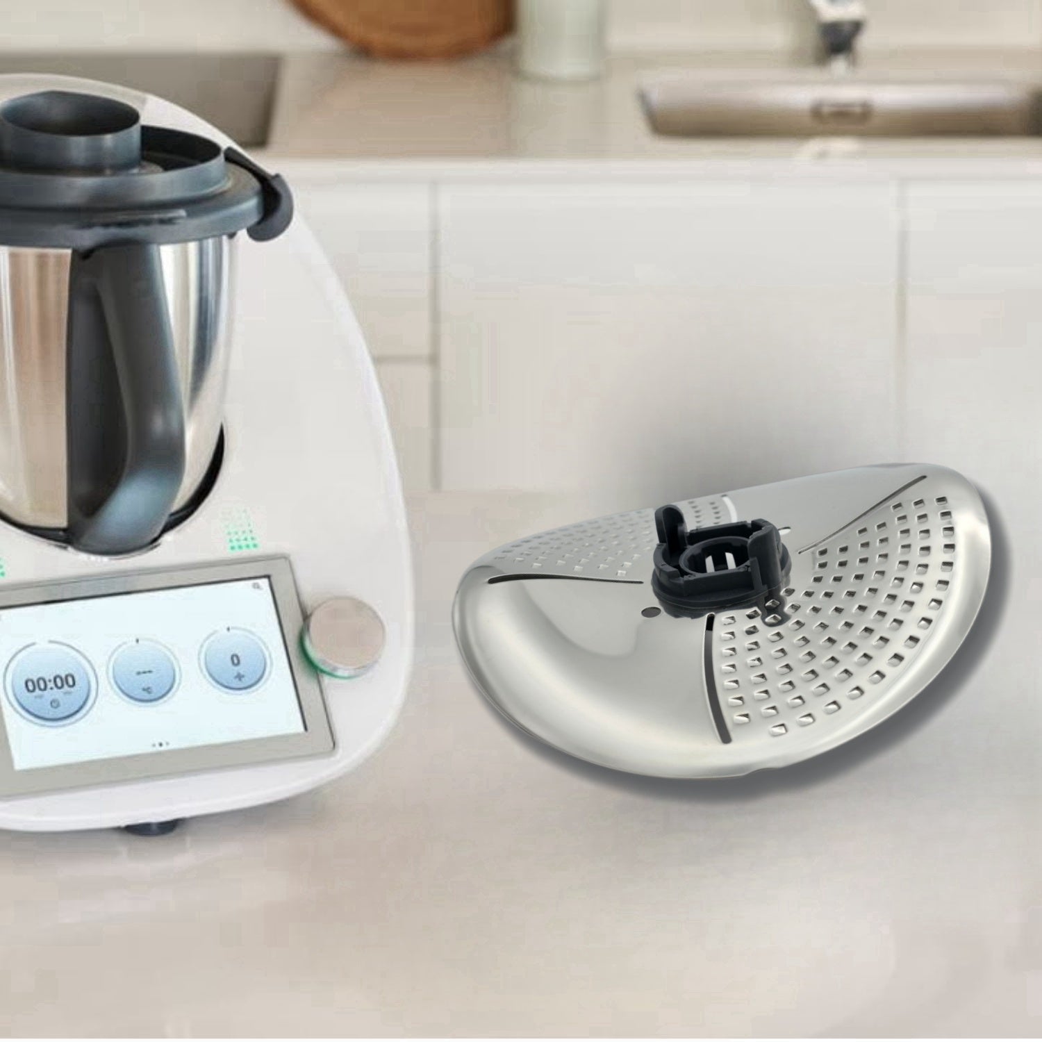 Stainless Steel 304 Protective Cover for Thermomix TM5 TM6 TM31 Kitchen Accessory