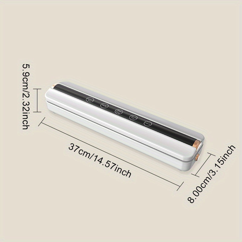 Selladora de vacío portátil inalámbrica con carga USB 10 bolsas incluidas