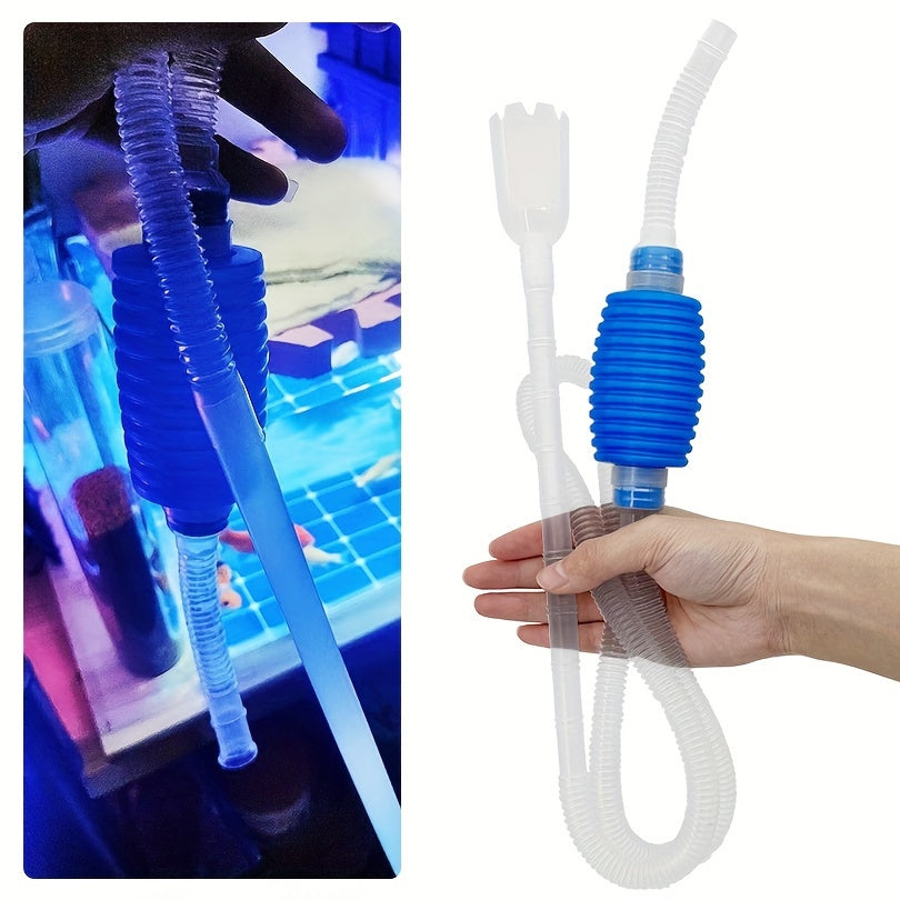 Aquarium Water Pump for Cleaning and Water Changing PVC Fish Tank Pump