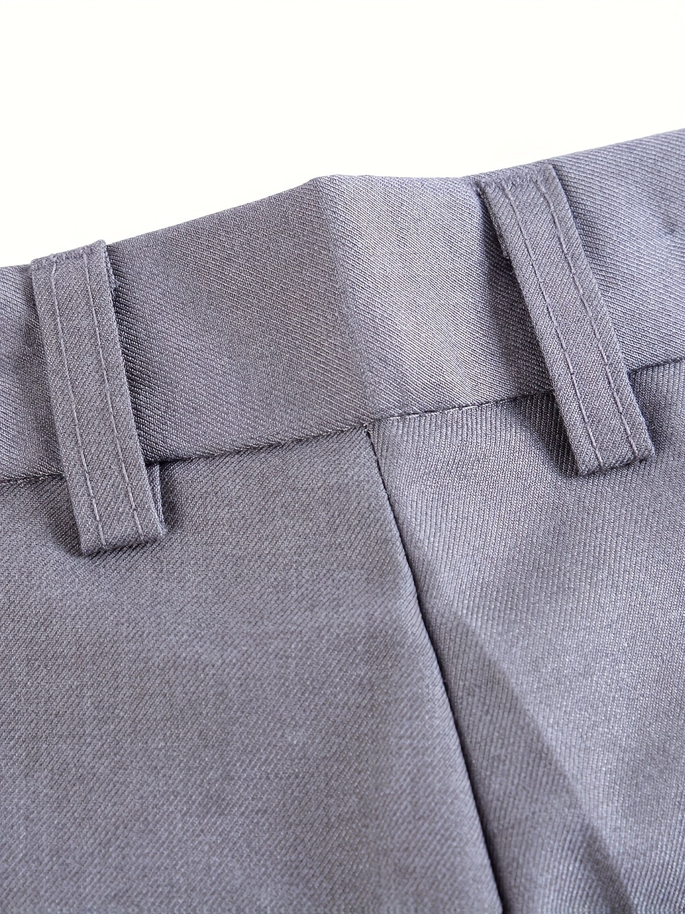 Men's Polyester Viscose Blend Suit Set Solid Color Long Sleeve Skinny Fit Business Casual All Seasons