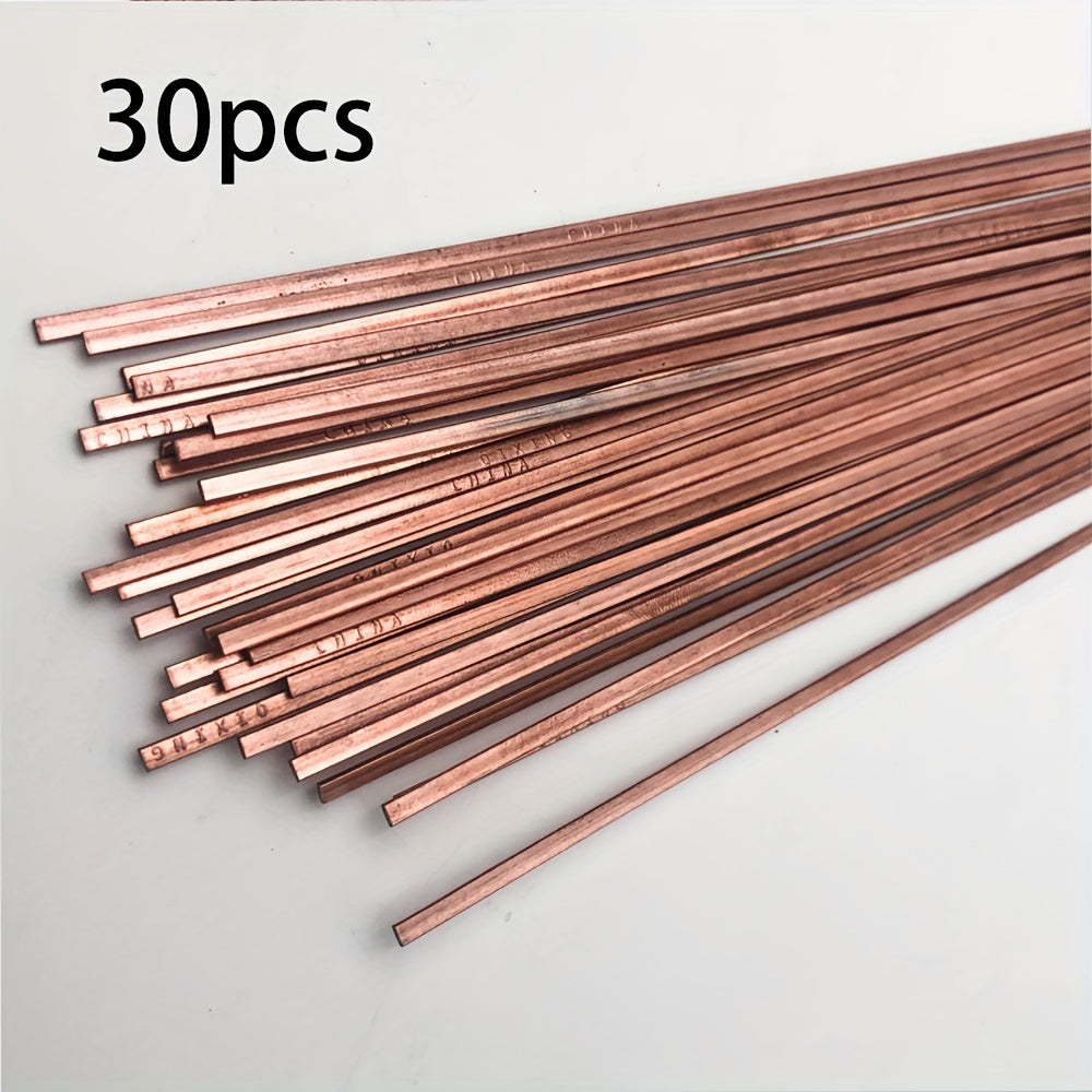 Copper Tube Welding Electrodes for Air Conditioning Refrigerator Maintenance Phosphor Copper Flat Electrodes