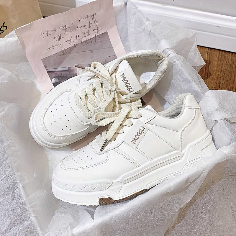 Women's Casual Sneakers Low Top Breathable Fabric Non-Slip Rubber Sole