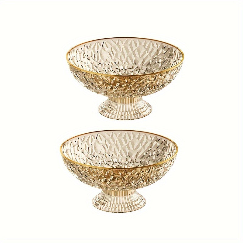 cesta de fruta de plástico con orificios de drenaje para frutas y verduras, cuenco decorativo para frutas secas y caramelos