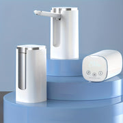 Portable Folding Water Pump with Digital Display Rechargeable Battery Stainless Steel Tube for Drinking Water Camping Office Kitchen