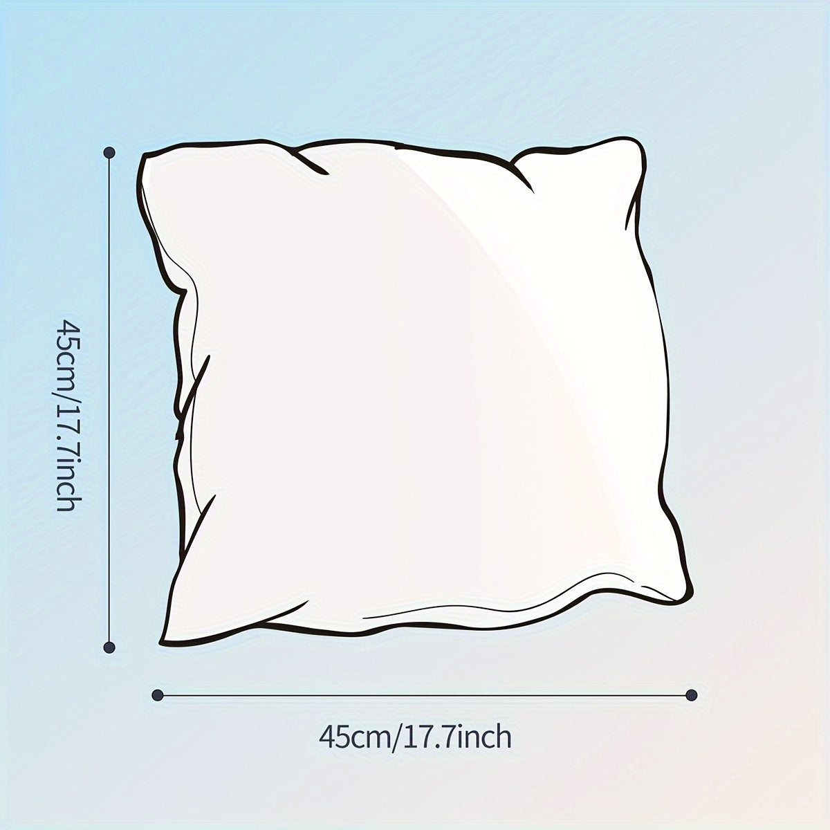 Наволочка для декоративной подушки из полиэстера с винтажным принтом и застежкой-молнией для украшения гостиной