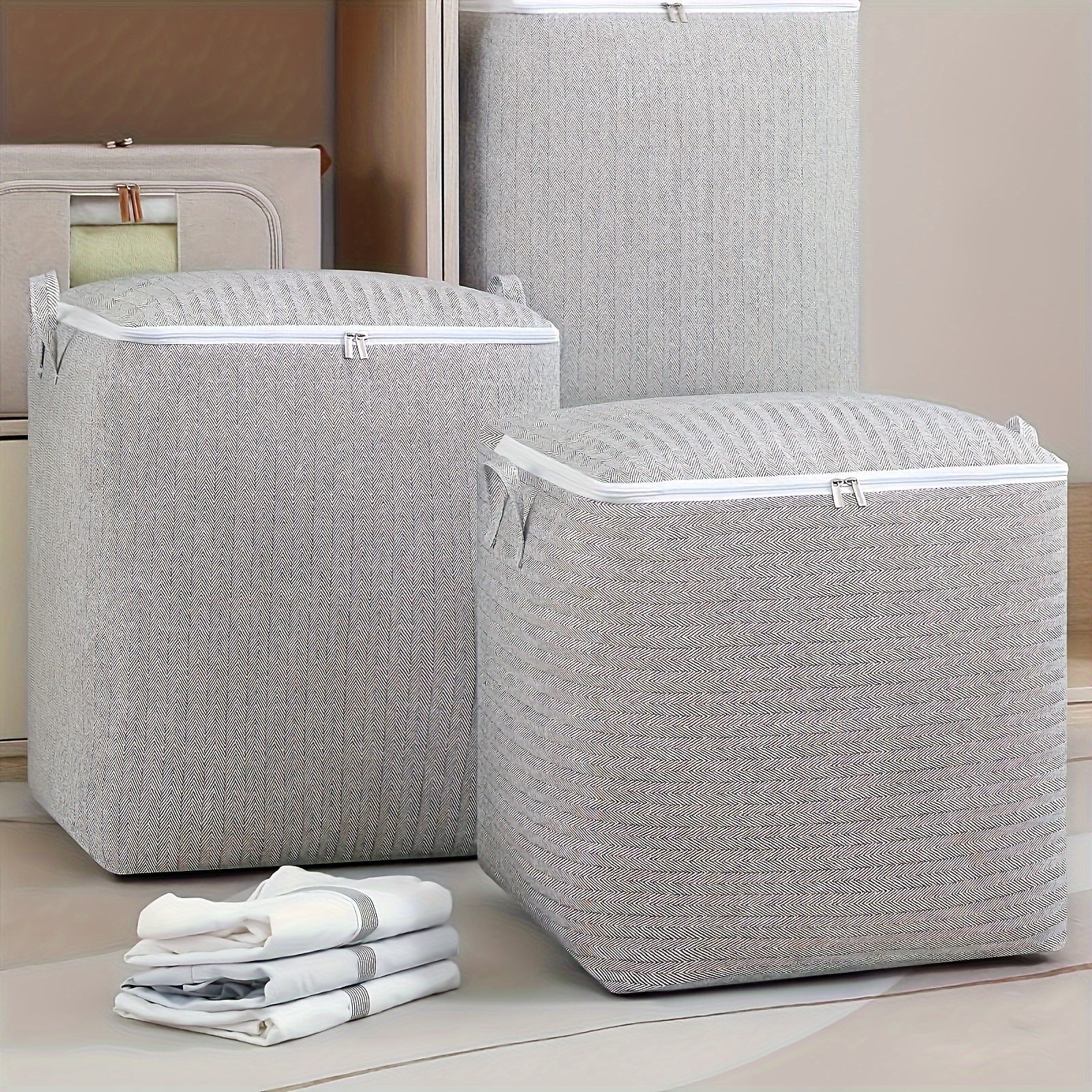 Dustproof Storage Bag for Wardrobe Clothes Quilts Toys Organizing