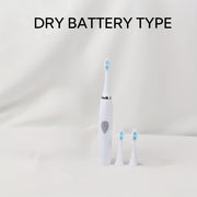 Electric Toothbrush for Sensitive Teeth with 3 Replacement Heads Deep Cleaning Whitening Gift for Adults