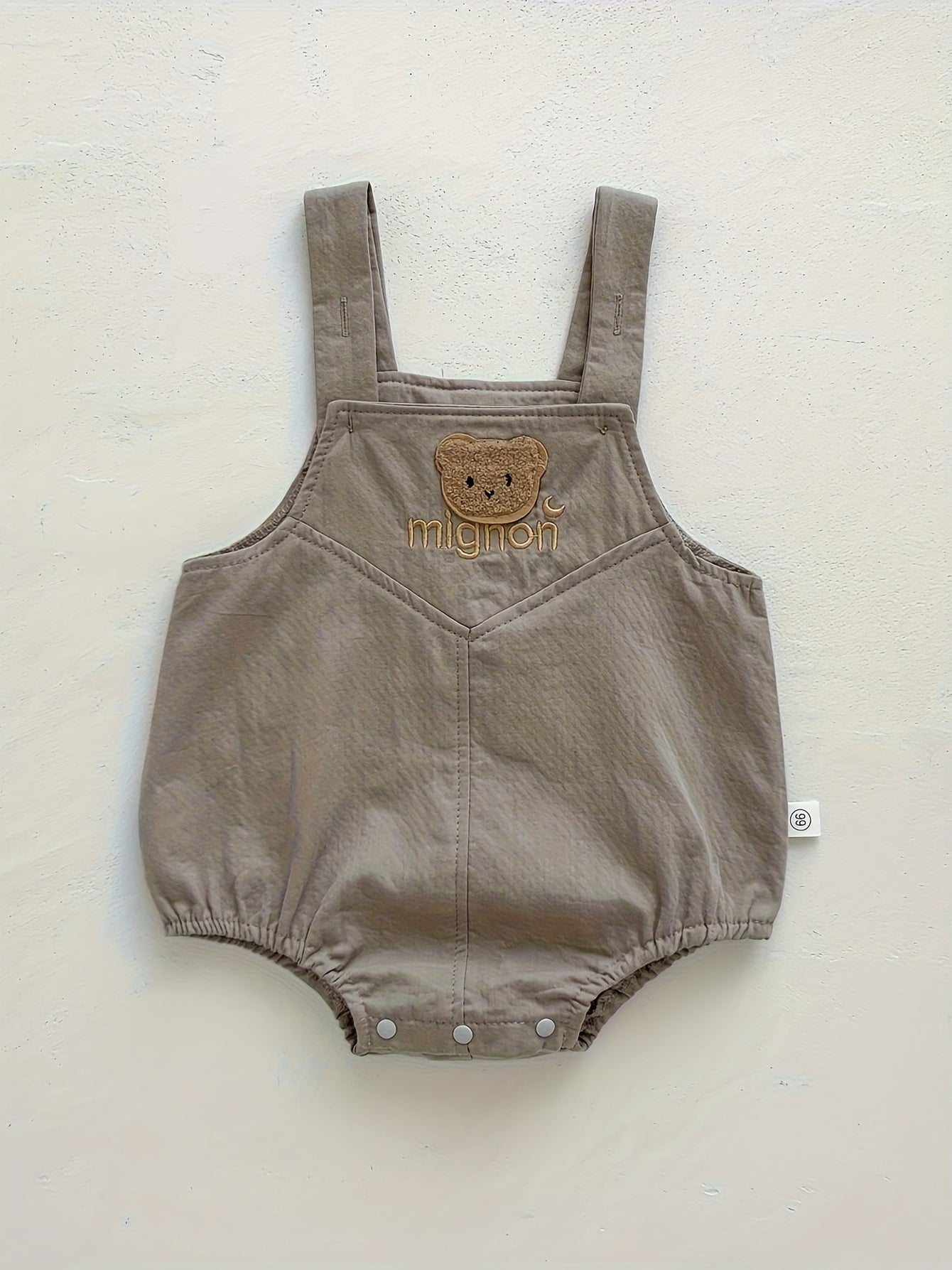 Baby Boys Summer Korean Style Short Sleeve Diaper Cover Two-Piece Set Cotton Solid