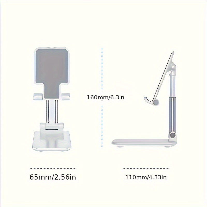 Foldable Portable Phone Stand for Online Classes and Video Calls