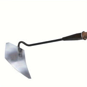 Azada de jardín de acero al manganeso duradero para aflojar la tierra, hacer zanjas y fertilizar, 1 paquete