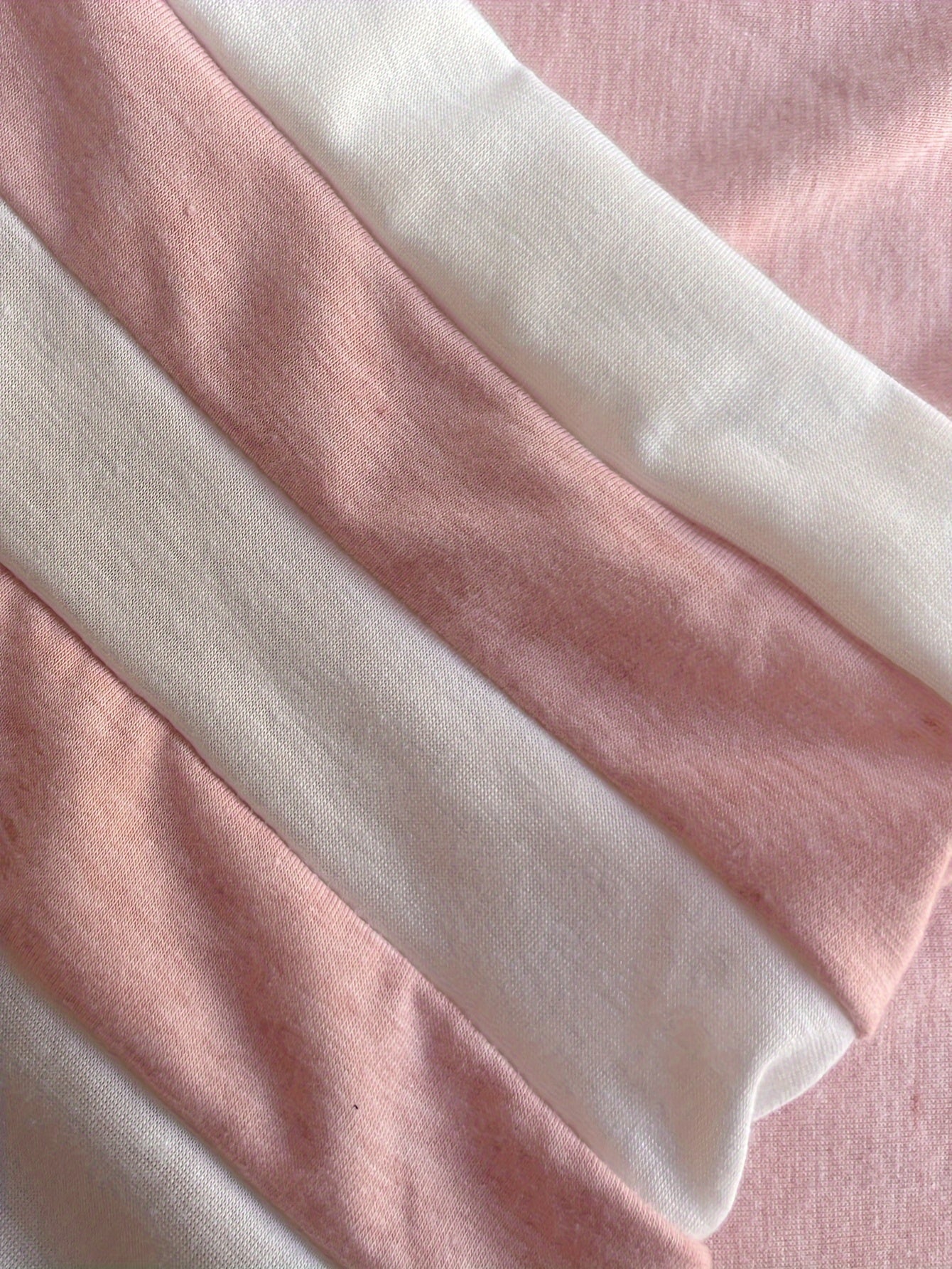 Plus-Size Women Casual Summer Sleeveless Top Light Pink White Stripes