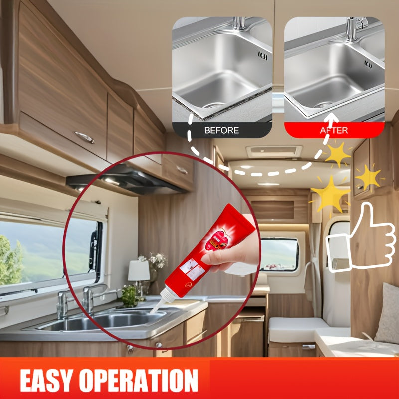 Multi-Purpose Cleaning Gel 2-Pack for Crevice Stains Bathroom Kitchen Outdoor