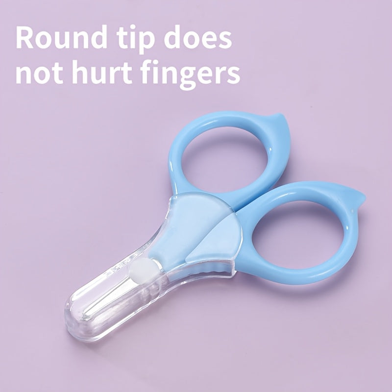 Набор для ухода за детьми 3+ с расческой, ногтевыми щипцами, триммером для ногтей и зубной щеткой, розовый, синий