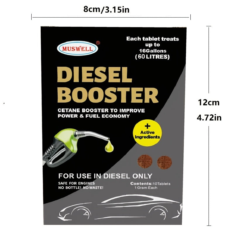 Diesel Fuel Additive Booster Maximize Power Improve Cetane and Fuel Efficiency