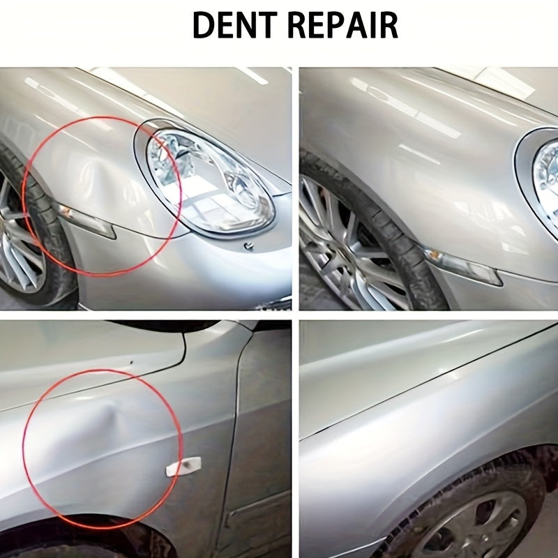 97-Piece Dent Repair Kit for Paint-Free Removal of Small Dents and Hail Damage with 2-in-1 Design and EU Plug
