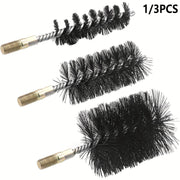 Heating Boiler Brush Set 30 50 80mm for Chimney and Pipe Cleaning