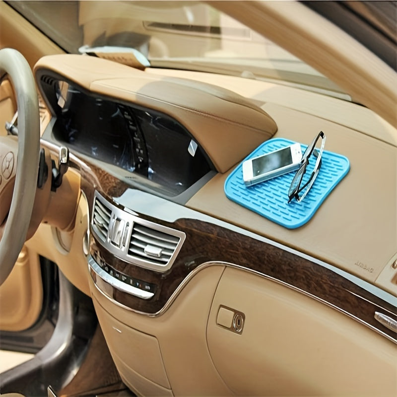 Tapete de silicona para cocina resistente al calor, antideslizante y secador para platos, colores vibrantes, 21.6cm x 16cm