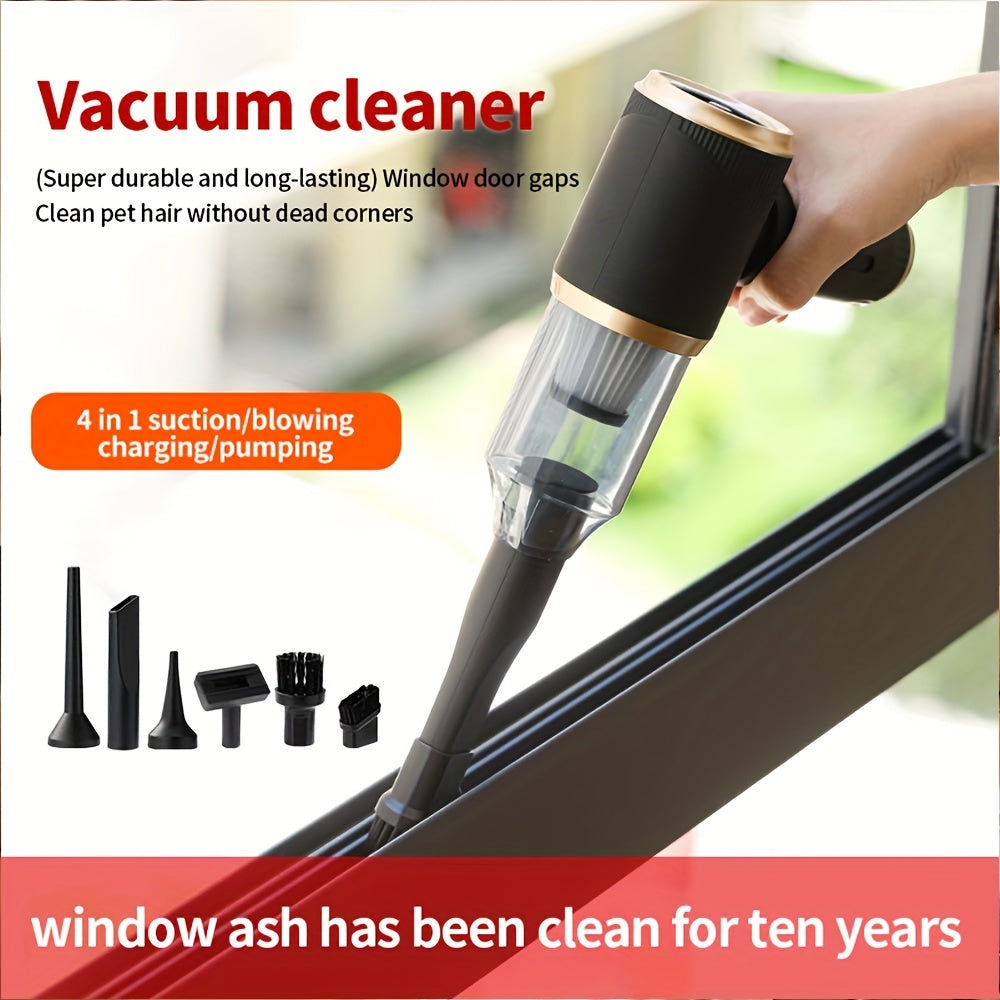Wireless Portable Vacuum Cleaner, Handheld, Rechargeable, Pet Hair Dust Removal