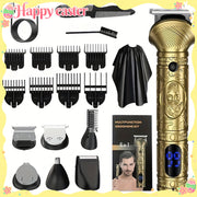 Многофункциональный электробритва с заменой головки и триммером для носа