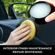 Car Interior Refurbishment Cream Plastic Restorer for Dashboards and Seats Black