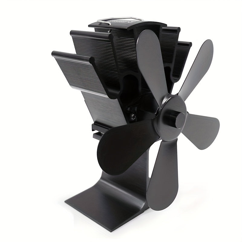 High-Speed 4-Blade Wood Stove Fan for Heat Distribution and Air Circulation