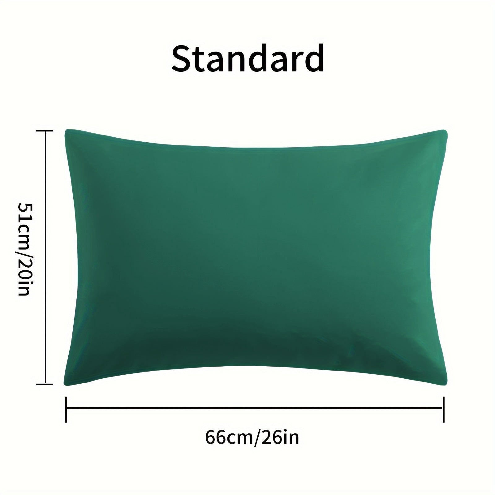 Two Pack Brushed Cloth Pillowcases 90gsm Soft Durable Bedding Set