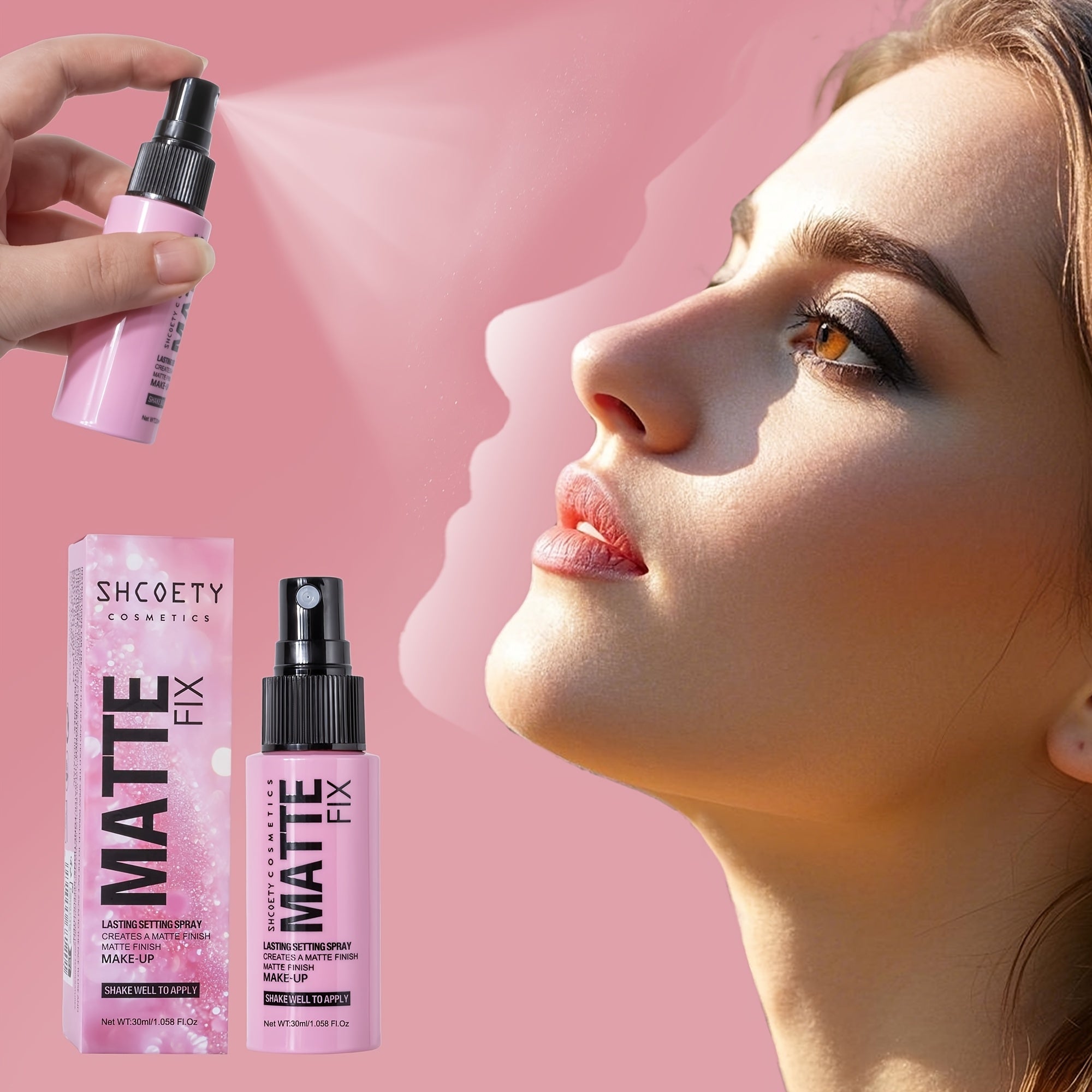 Women Hydrating 30ML Setting Spray Long-Lasting Makeup Fixer