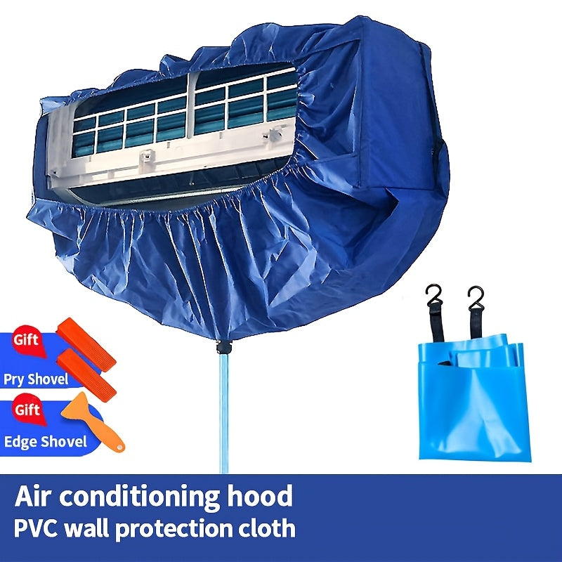 Thickened Air Conditioner Cleaning Hood with Water Collection Bag Universal Size 1.5P No Electricity
