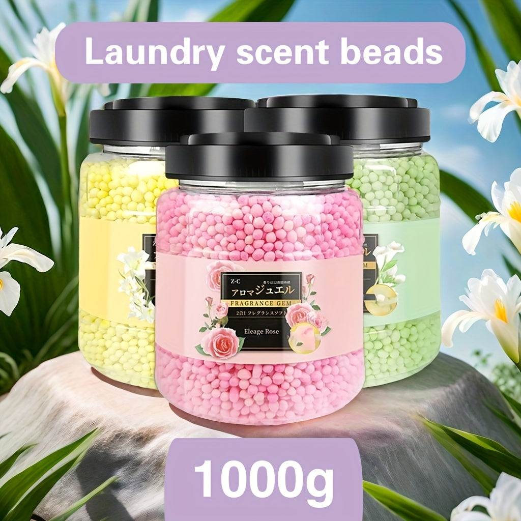 1000g Plastic Laundry Scent Beads No Electricity Long-Lasting Freshness