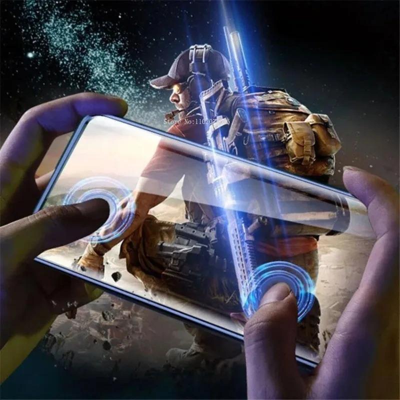 Комплект из 3 защитных стекол из закаленного стекла 9D для Xiaomi Redmi Note 14 13 Pro Plus 12 11 Pro Plus 10, ультрапрозрачное, устойчивое к царапинам, легкая установка