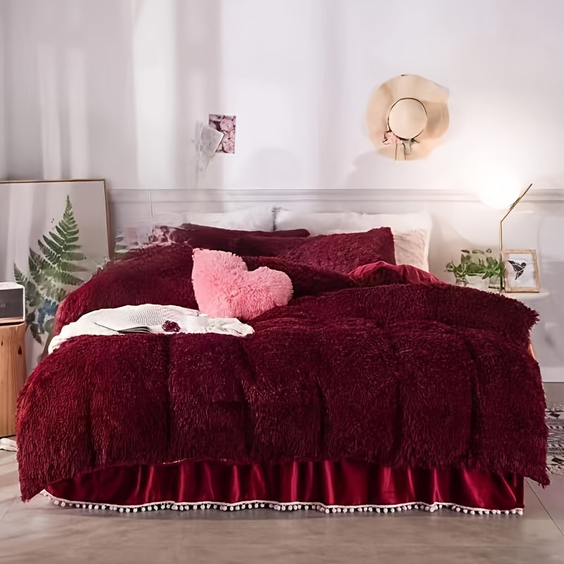 Space Themed Duvet Cover Set with Pillowcases Soft Polyester All-Season Bedding Christmas Gift 3 Pieces